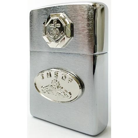 ZIPPOライター 海上自衛隊 水上艦艇き章 シルバー ZAZ005 海自 WAR
