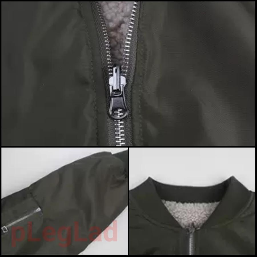 MA-1 レディース エムエーワン ボアジャケット ボア ブルゾン