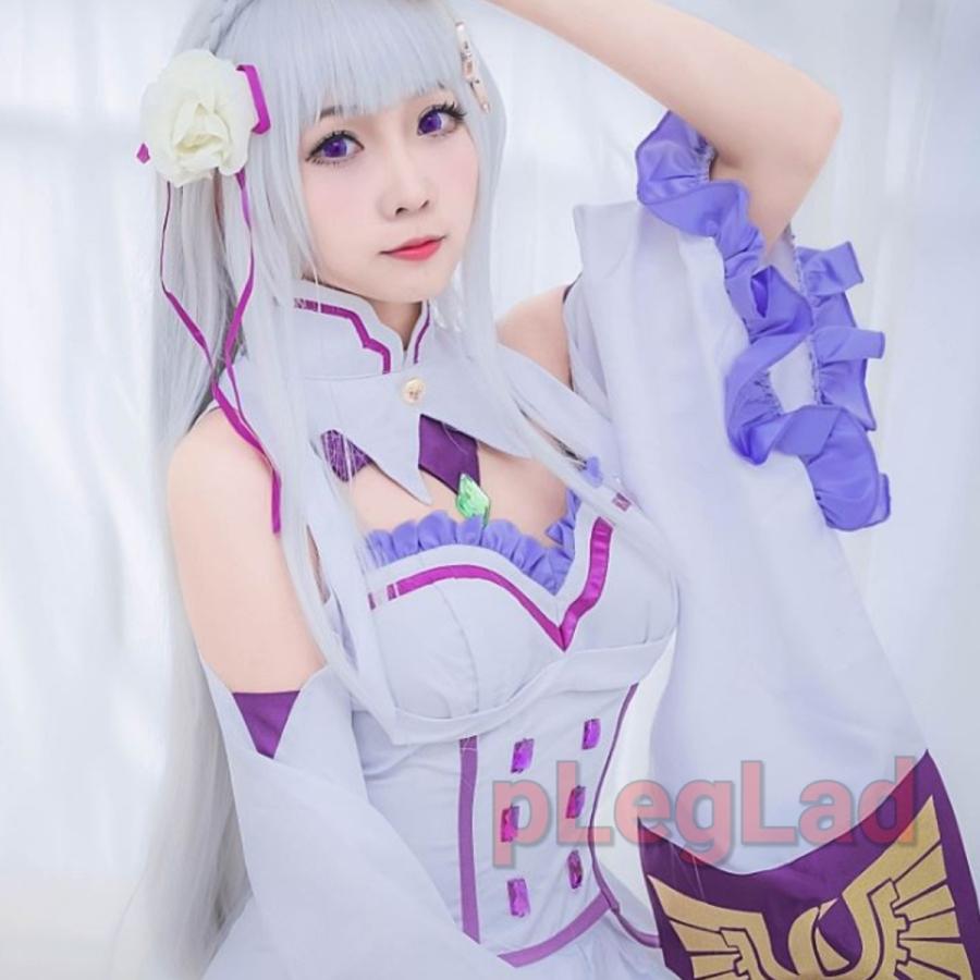 エミリア コスプレ リゼロ Re:ゼロから始める異世界生活 アニメ エミリア コスプレ リゼロ Re:ゼロから始める異世界生活 アニメ