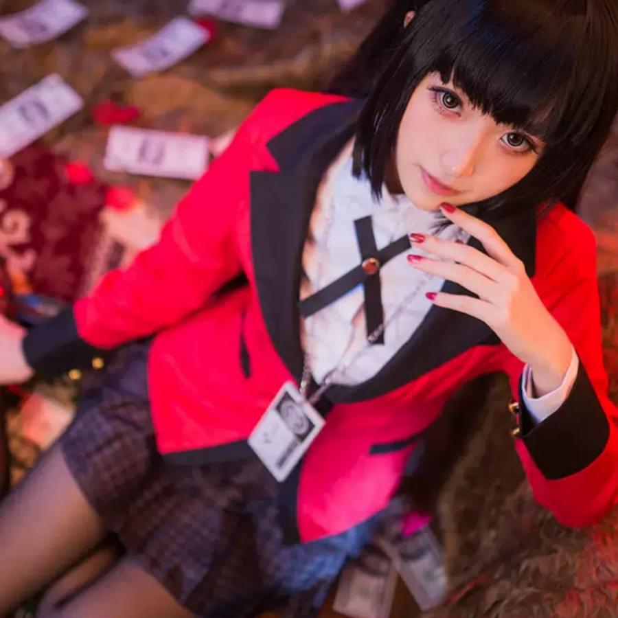 賭ケグルイ コスプレ 蛇喰夢子 じゃばみゆめこ コスプレ 衣装 イベント コスチューム ウィッグ キャラクター衣装 |  | 03