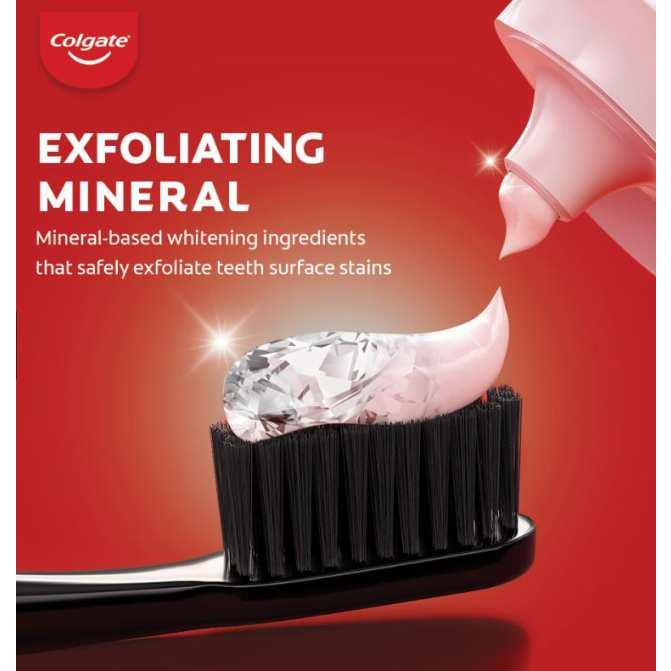 Colgate コルゲート 歯磨き粉 2個セット ホワイトニング オプティック ホワイト チューブ エクスフォリエイティング ミネラル 旧プラスシャイン | Colgate | 04