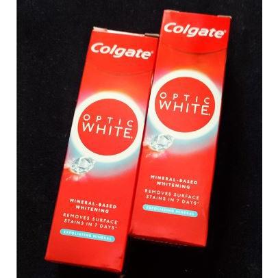 Colgate コルゲート 歯磨き粉 2個セット ホワイトニング オプティック ホワイト チューブ エクスフォリエイティング ミネラル 旧プラスシャイン | Colgate | 09