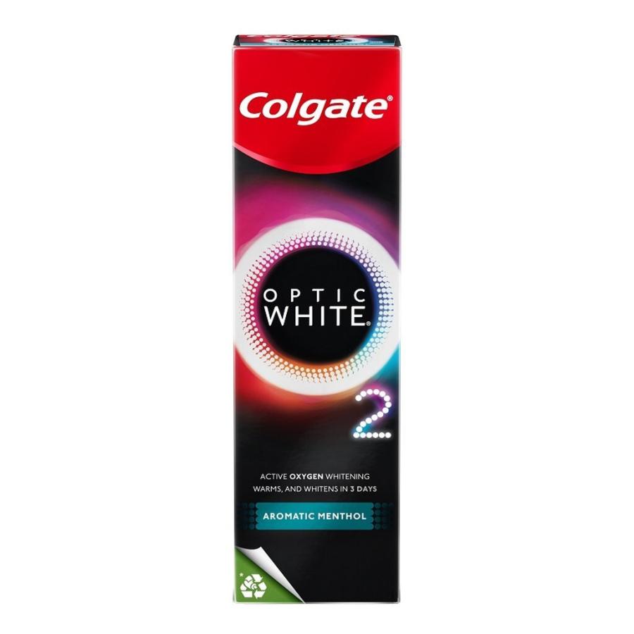 Colgate コルゲート 歯磨き粉 2個セット ホワイトニング オプティック ホワイト チューブ アロマティックメンソール | Colgate | 13
