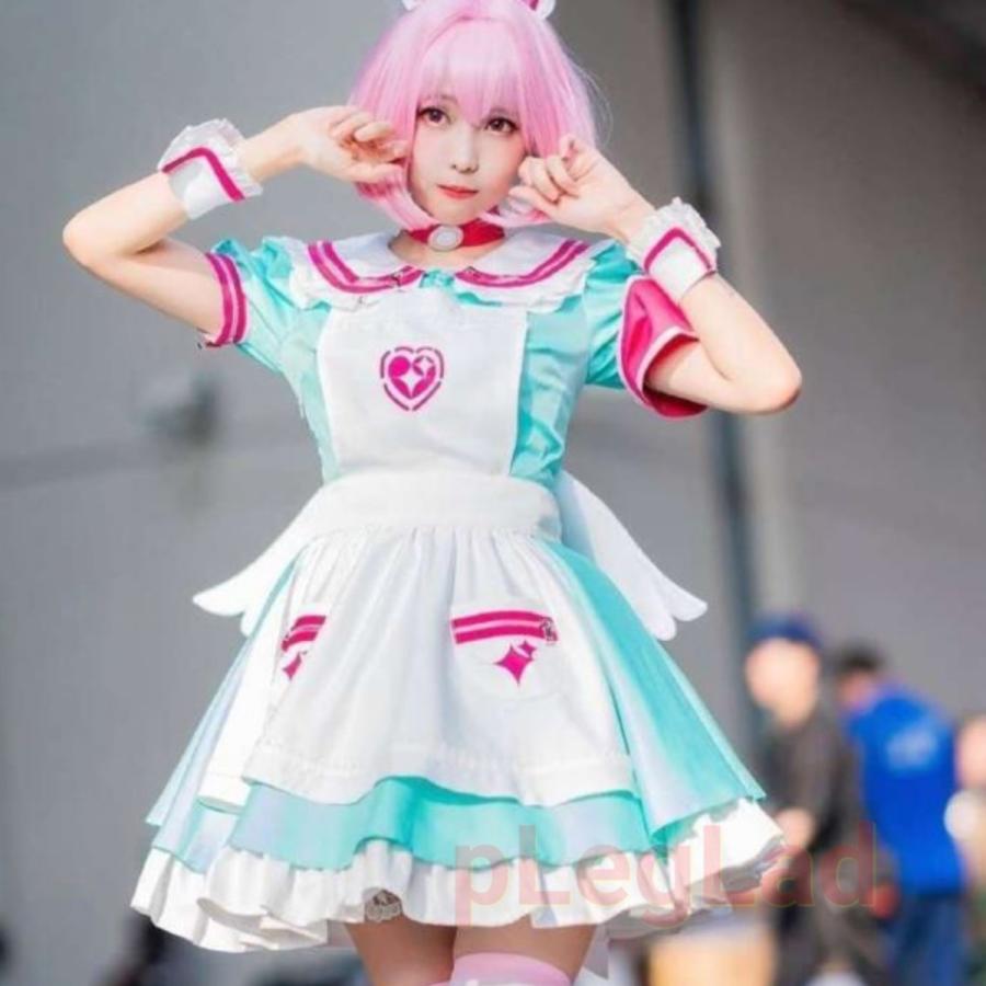 アイドルマスター コスプレ 夢見りあむ 衣装 ナース メイド服 シンデレラガールズ コスチューム Cos008 Pleglad 通販 Yahoo ショッピング