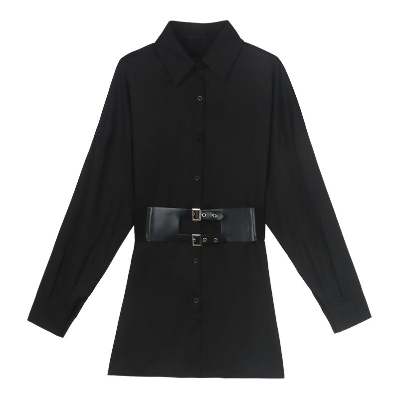 ベルト付ロングシャツ セール】 ベルト付き ロングシャツ （シャツ・ブラウス）｜COMME CA