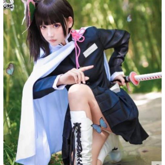 カナヲ 鬼滅の刃 コスプレ 栗花落カナヲ 鬼殺隊隊服 カナヲ 鬼滅の刃 コスプレ 栗花落カナヲ 鬼殺隊隊服