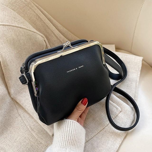 がま口 バッグ ショルダーバッグ レディース 2way スマホ ポシェット