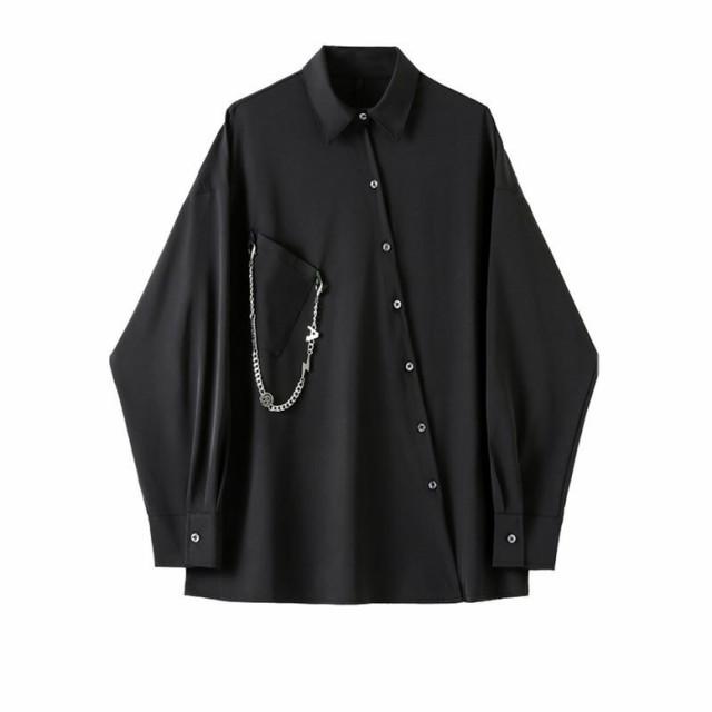 vintage テクスチャー 長袖シャツ モノトーン モード 黒 アーカイブ vintage テクスチャー 長袖シャツ モノトーン モード 黒 アーカイブ