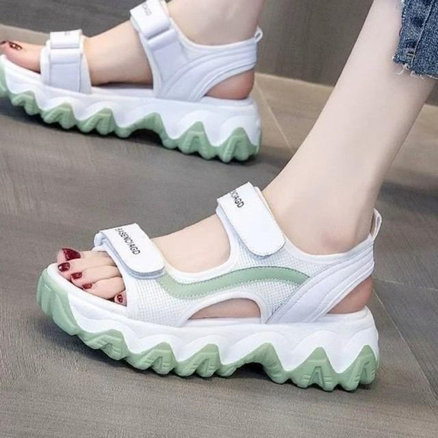 スポーツサンダル 厚底サンダル レディース スニーカーサンダル