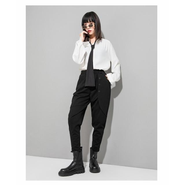 パンツ サルエルパンツ レディース ボトムス 個性的 モード ゴシック