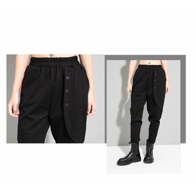 パンツ サルエルパンツ レディース ボトムス 個性的 モード ゴシック