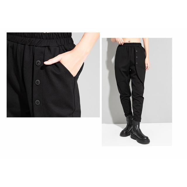 パンツ サルエルパンツ レディース ボトムス 個性的 モード ゴシック