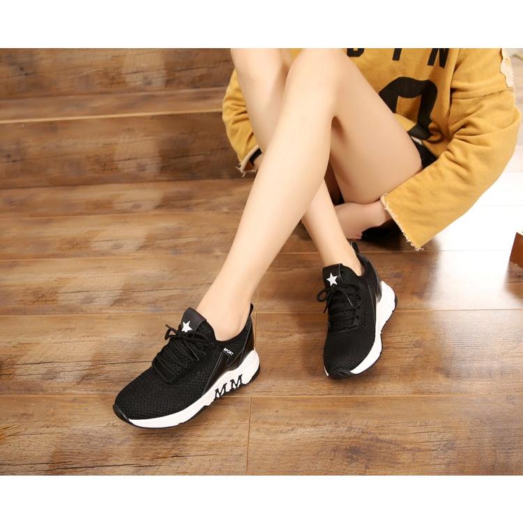 スニーカー レディース スポーツシューズ 厚底 インヒール シューズ カジュアル スポーツ トレーニング ジム ランニングシューズ ジョギング |  | 12