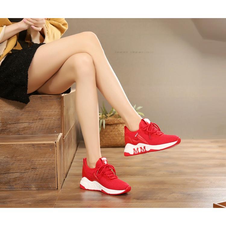 スニーカー レディース スポーツシューズ 厚底 インヒール シューズ カジュアル スポーツ トレーニング ジム ランニングシューズ ジョギング |  | 14