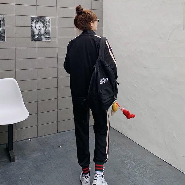 セットアップ ジャージ レディース 韓国 上下セット スポーツウェア 2点セット 長袖 スウエット ストリートファッション スエット パンツ ルームウェア |  | 05