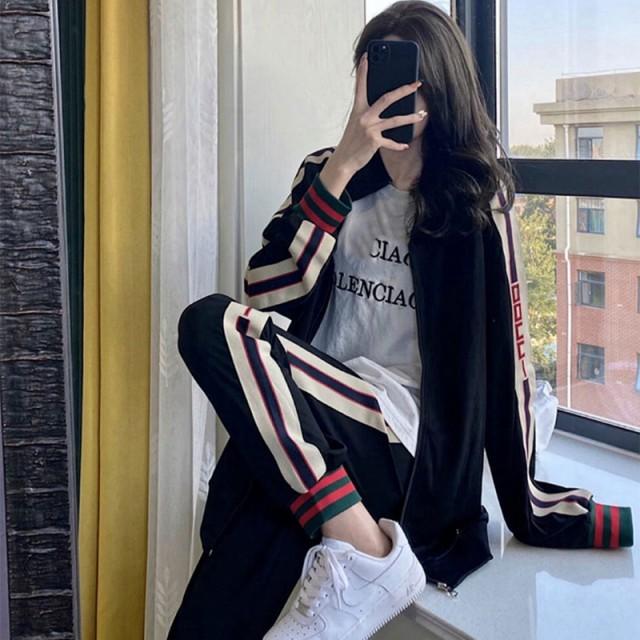 セットアップ ジャージ レディース 韓国 上下セット スポーツウェア 2点セット 長袖 スウエット ストリートファッション スエット パンツ ルームウェア |  | 06