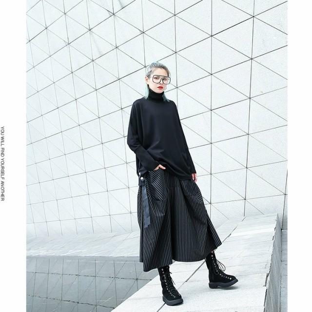 Y's　ワイズ　ウエストコードパンツスカート　袴パンツ　サルエル　変形　2　黒 Y's ワイズ ウエストコードパンツスカート 袴パンツ サルエル