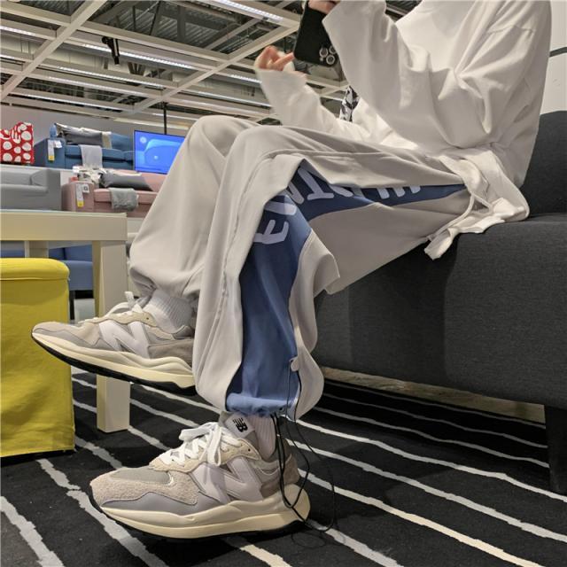 セットアップ スウェット パンツ メンズ ストリートロング 韓国 pleglad_sy241