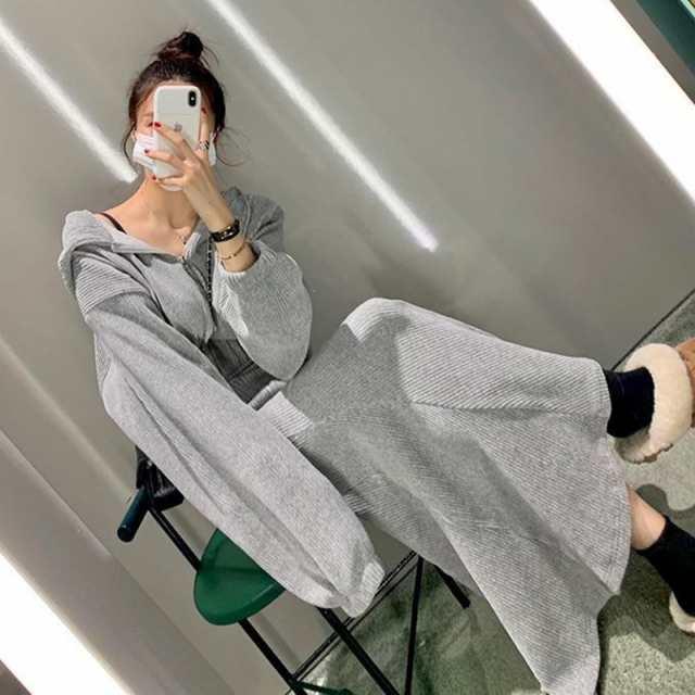 セットアップ パーカー レディース コーデュロイ トップス マーメイド