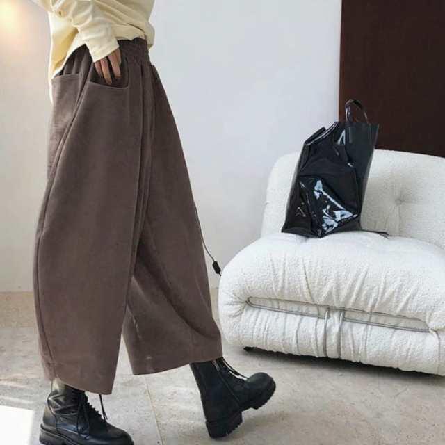 ワイドパンツ レディース サルエル コクーン バナナパンツ
