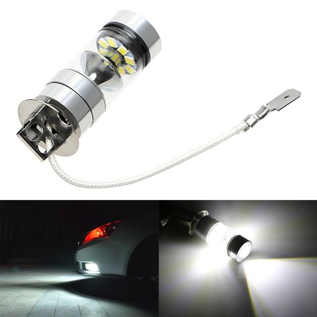 すごく明るくて真っ白なledバルブh3ライト 2個セット 6500k超明るい100ｗ H3ledフォグバルブled100wフォグライトに最適バルブ360度照射 Pb37 プレンヌ 通販 Yahoo ショッピング