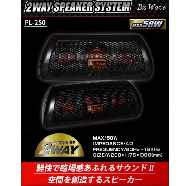 コンパクト置型スピーカー50w ワゴンから軽自動車や軽トラに軽自動車スピーカー 軽自動車リアスピーカーやsuvリアスピーカーサテライトに Pl 250 プレンヌ 通販 Yahoo ショッピング