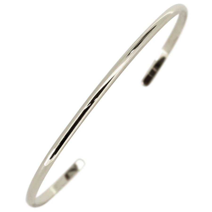 メンズバングル・バングル・シンプル・プラチナ・ブレスレット