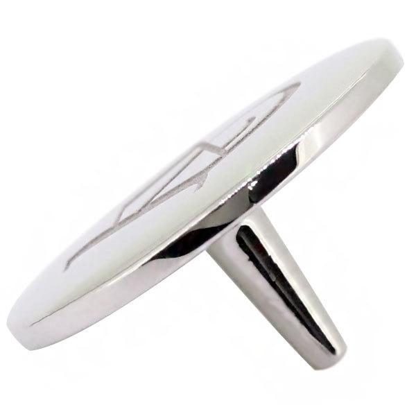 ローボード ボールマーカー ゴルフ 名入れ プラチナ ゴルフマーカー イニシャル コンペ 記念品 【DG2755030241】(99098円)