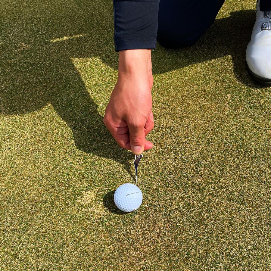 グリーンフォーク イニシャル ゴルフ用品 オリジナル 刻印 誕生石