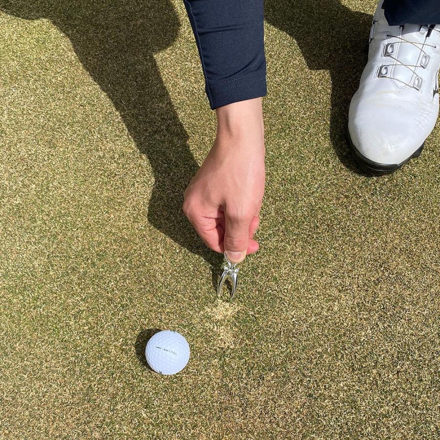 グリーンフォーク ゴルフ用品 小物 ゴルフ 刻印 イニシャル プレゼント 誕生石 選べる ゴルフ グリーンフォーク イニシャル 刻印 誕生石 11月 ゴルフ用品