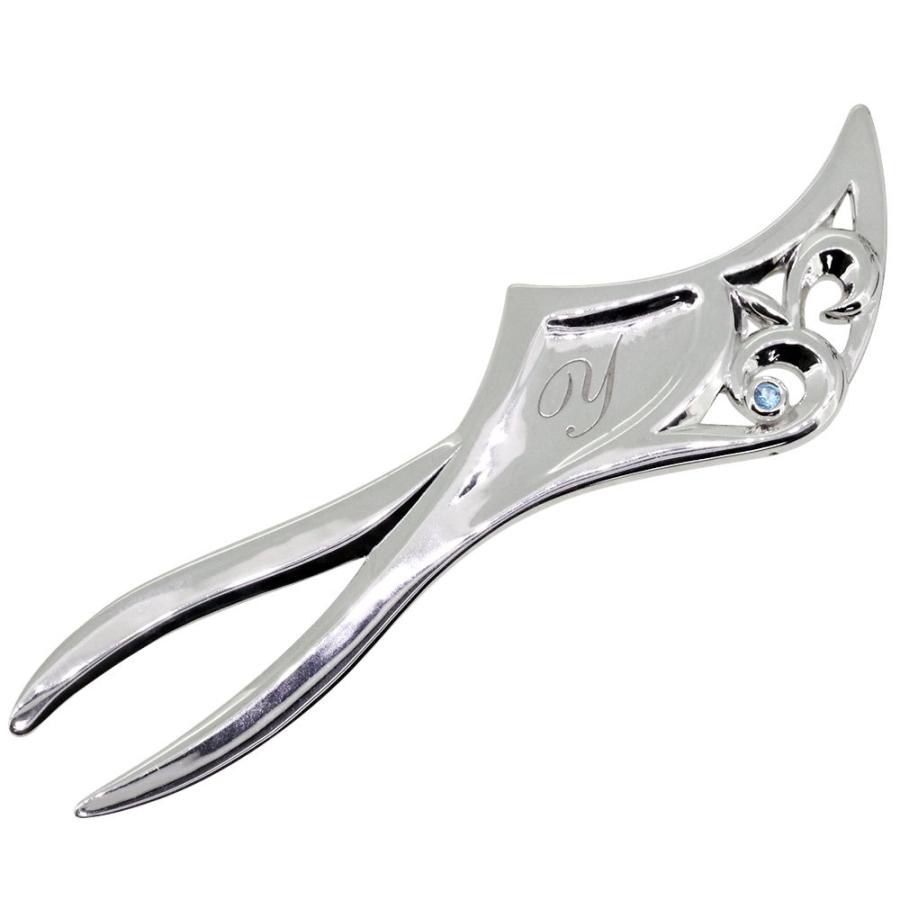 グリーンフォーク シルバー925 ゴルフ 刻印 イニシャル ゴルフ用品 