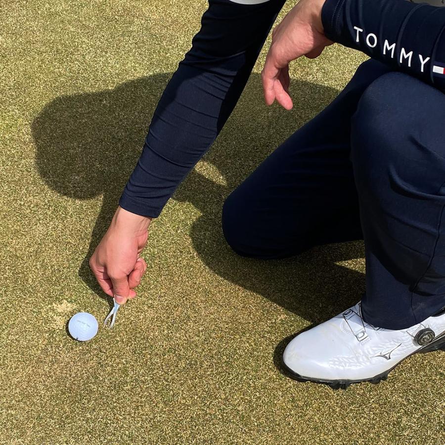 グリーンフォーク おしゃれ 刻印 イニシャル 10金 ゴルフ ゴルフ用品