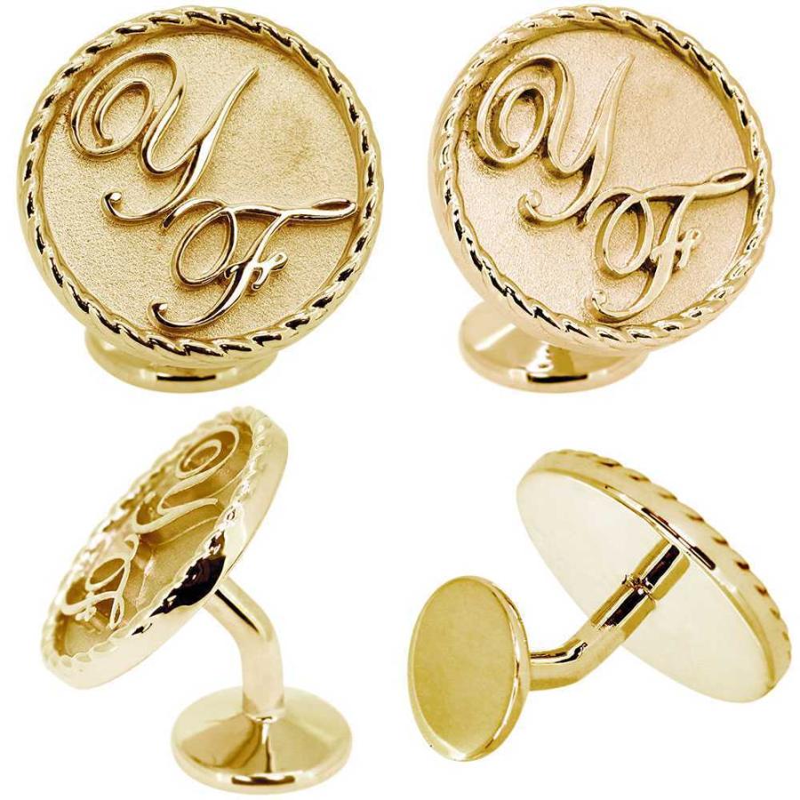 シルバー 金メッキ 925 カフスボタン 12セット 【公式通販】