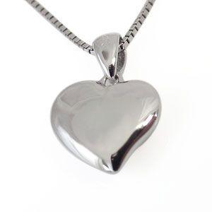 ハート ネックレス K18 一粒 ルビー ネックレスの画像
