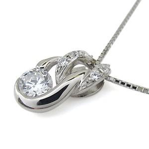 ダイヤモンド ネックレス K10 一粒  ネックレスの画像