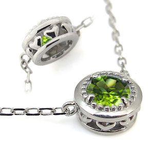 【最安値挑戦中】 ペリドット ペンダント 18K ハートモチーフ ネックレス 【ZYX9150709365】(32915円)