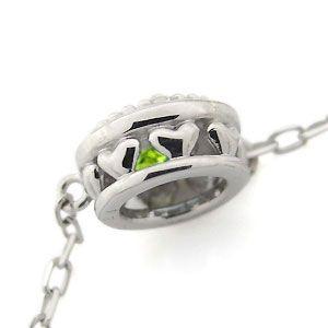 【最安値挑戦中】 ペリドット ペンダント 18K ハートモチーフ ネックレス 【ZYX9150709365】(32915円)