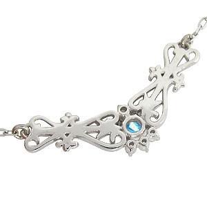 【限定品】 プラチナ ブルートパーズ ネックレス アロー 弓矢 天使の矢 ネックレス クリスマス ポイント消化 【TM1334252244】(47993円)