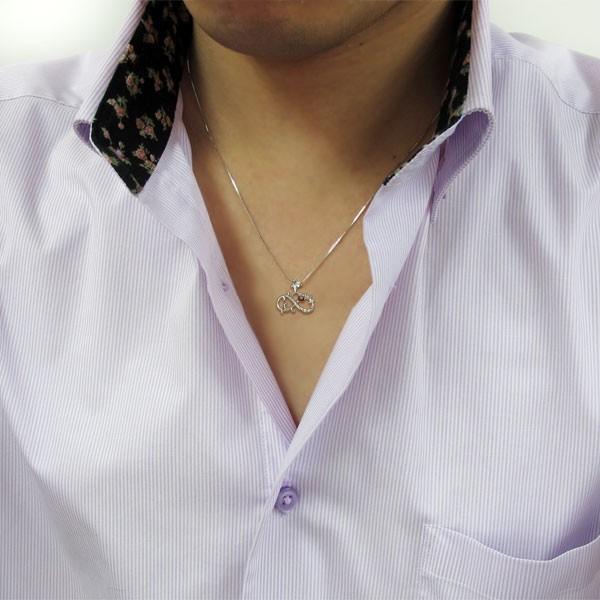 メンズ ネックレス ウロボロス ガーネット 1月誕生石 代 30代 40代 Mh 0133 1 K10 Plejour プレジュール 通販 Yahoo ショッピング