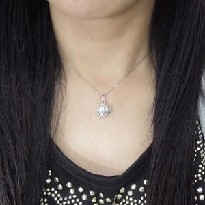 ブランド プラチナ ネックレス アンティーク ロケットペンダント 誕生石 クリスマス ポイント消化 【QGW1713399865】(61631円)