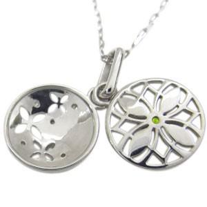 ブランド プラチナ ネックレス アンティーク ロケットペンダント 誕生石 クリスマス ポイント消化 【QGW1713399865】(61631円)