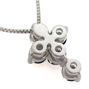 【新商品】 クロス ネックレス 18金 サファイアネックレス メンズ 【1133888986】(40786円)