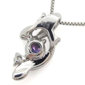 アメジスト 天然石 ネックレス レディース 人気 大人 SV925 上品 女性_2