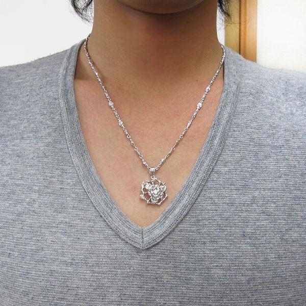 最安値に挑戦 メンズネックレス プラチナ メンズ ペンダント ダイヤモンド ネックレス 薔薇 プラチナ 薔薇ペンダント ポイント消化 クリスマス ダイヤモンドネックレス メンズアクセサリー Www Golf5 Prestige Jp