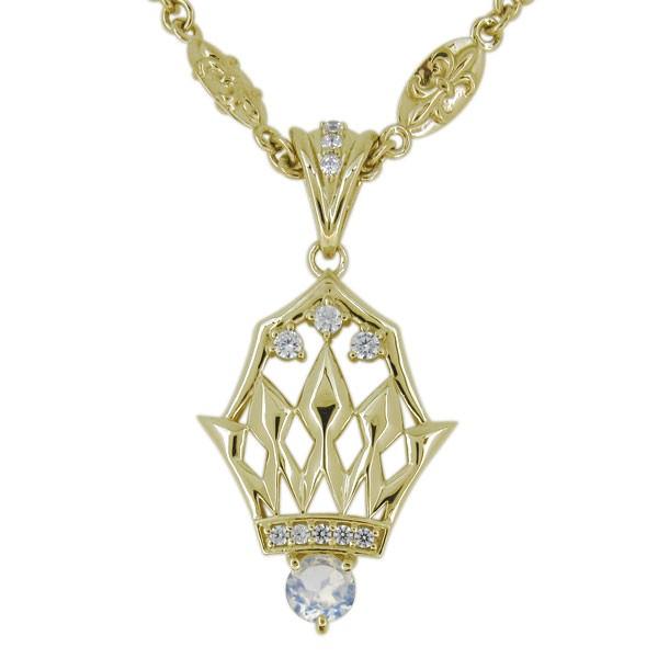 特売 クラウン ネックレス メンズ ロイヤルブルームーンストーン 6月誕生石 10金 ペンダント 代 30代 保存版 Www Doctor Plan Com