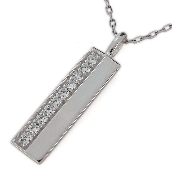 新入荷 ネックレス ペア 安い カップル シンプル ペアネックレス キュービックジルコニア 【D2236873980】(12922円)