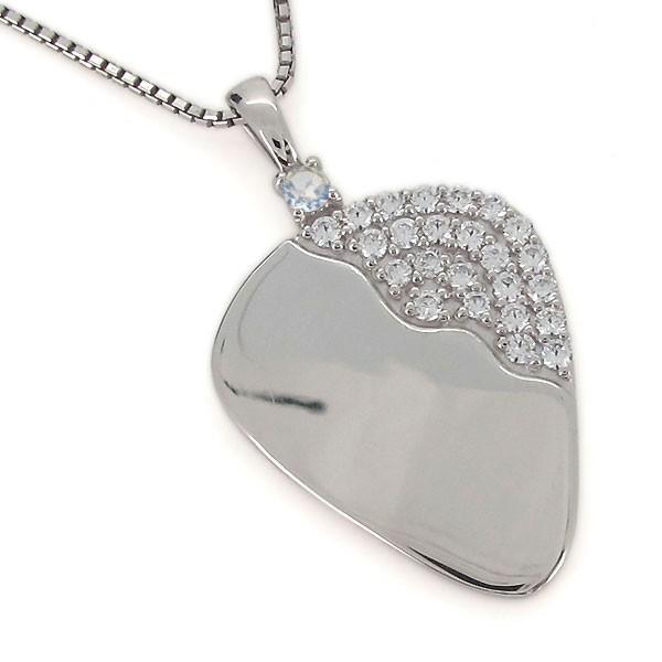 ほぼ未使用 ネックレス メンズ ロイヤルブルームーンストーン ギター ピック 6月誕生石 10金 ペンダント 【NAN1448803236】(52114円)