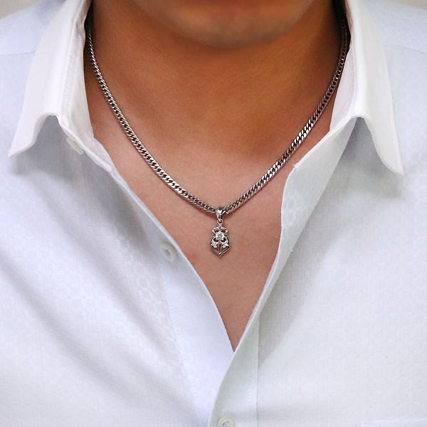 ペンダントトップ メンズ 喜平用 10金 K10 ダイヤモンド ユリの紋章の画像