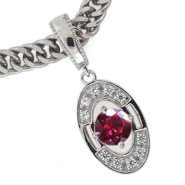 完動品 プラチナ ネックレス 喜平 メンズ ルビーネックレス 30代 40代 50代 【I1466898658】(52765円)