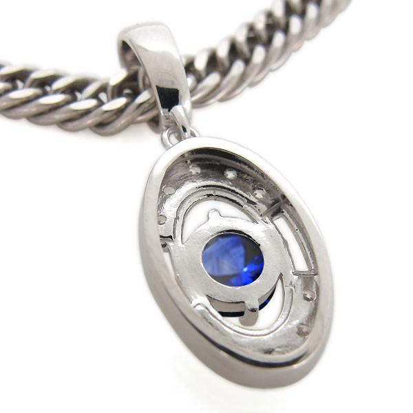 【限定品】 プラチナ ネックレス 喜平 メンズ サファイアネックレス 30代 40代 50代 【HOV3125258819】(112417円)